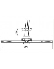 Kabelio laikiklis LKT-3